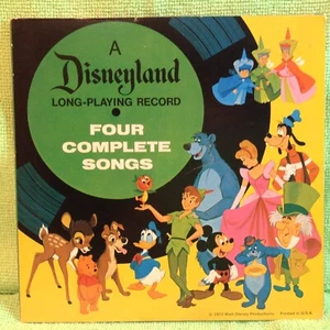 Walt Disney's Cinderella / 4 songs /33R PM Single 7" Record 1972 - Imagen 1 de 3