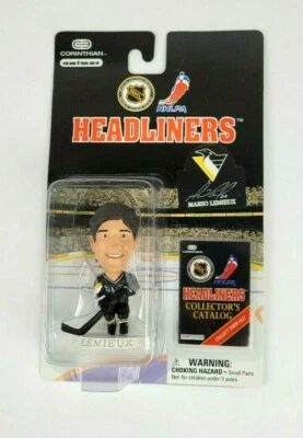 1997 NHL Corinthian Headliners Mario Lemieux Pittsburgh Penguins Action Figure - Image 1 of 2