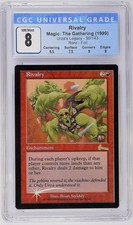 RIVALRY Urza's Legacy Foil CGC 8.0 Graded MTG [Card Kingdom]