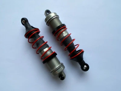 HPI Vorza Flux 101115 Big Bore Dämpfer 97mm 2 St hinten Feder rot TrophyBuggy - Bild 1 von 2