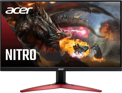 Acer Nitro KG241Y Sbiip 23.8” Full HD (1920 X 1080) VA Gaming Monitor | AMD Free - Image 1 of 4
