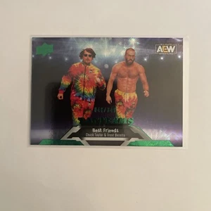 2023 Upper Deck AEW #72 Best Friends Tag Teams Green Pyro /349 - Picture 1 of 2