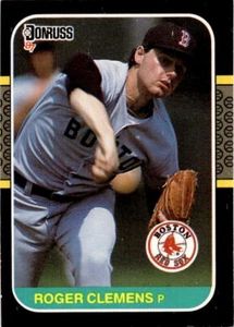 1987 Leaf #190 Roger Clemens - Picture 1 of 2