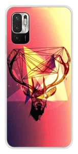 Coque en silicone imprimée compatible Xiaomi Redmi Note 10 Redmi Note 10S Cerf H - Picture 1 of 3