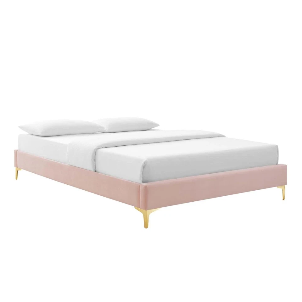 Modway Furniture Sutton 57" Bed Frame Pink - MOD-6306-PNK
