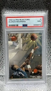 1992-93 Fleer Ultra - Rejector #1 Alonzo Mourning (RC) - Bild 1 von 2