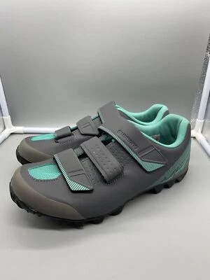 Shimano Women Cycling Bike Shoes Gray Teal Size 7.8 US (EU 40) SH - ME200-WL - Image 1 of 4