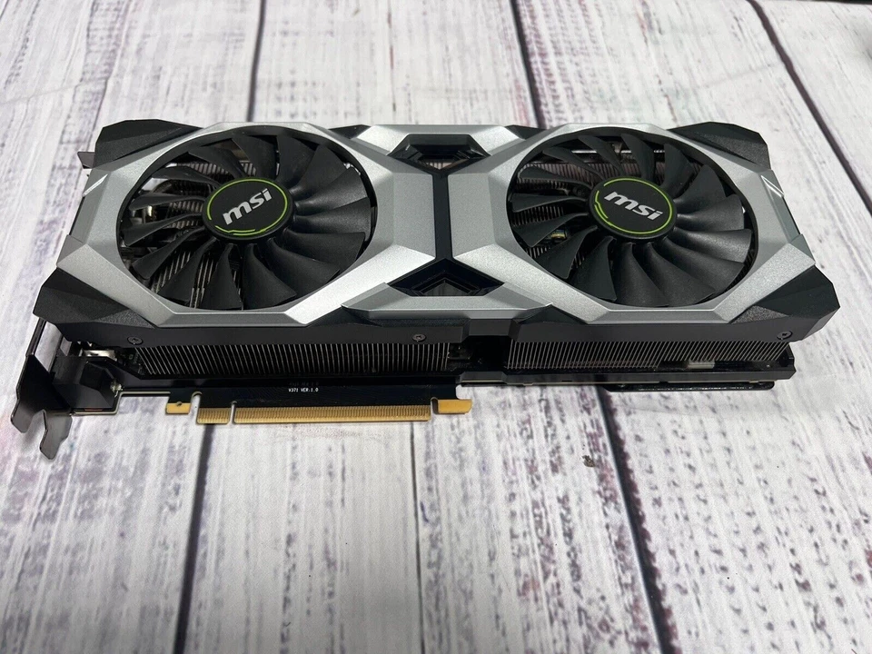 11GB MSI RTX 2080 TI HDMI DP USB-C PCI-E x16 3.0 RTX2080TIVENTUS11GOC - Image 1 of 1