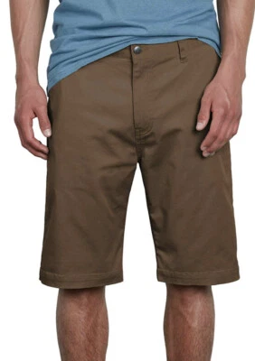 New! Volcom Men's Size 28 Vmonty 22" Stretch Chino Short Color: Mushroom NWT $50 - Image 1 of 4