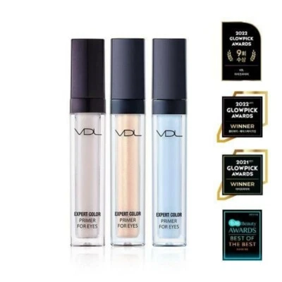 VDL Expert Color Primer For Eyes 6.5g 3 Colors K-Beauty - Imagem 1 de 3