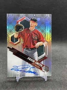 PAVIN SMITH ⚾️ 2018 Bowman High Tek Prospect Auto #1 - Picture 1 of 2