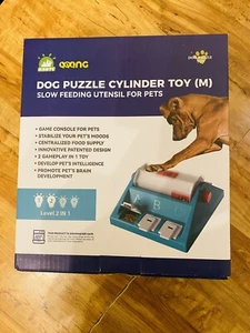 KADTC Dog Food Dispenser Medium Small Dogs Slow Blow Puzzles Feeder Toy - Picture 1 of 5
