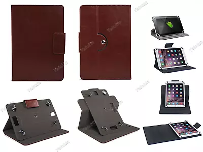 Universal Rotating Stylish Case for All Tablets Sizes Fits 7" to 10" - Leather  - Image 1 of 4