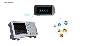 OWON XDS3104AE 100MHz 4CH W/Touch / I2C / Spi / RS232 / Kann Decodierung + VGA+ - Picture 1 of 8