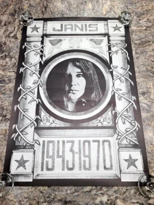 1970 Poster vintage originale Janis Joplin Memorial PetagnoIII - Foto 1 di 8