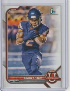 2022 Bowman U Buffalo Bills Khalil Shakir #1 - First Bowman - Bild 1 von 1