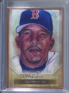 2020 Topps Transcendent Collection Sketch Reproductions /95 Pedro Martinez HOF