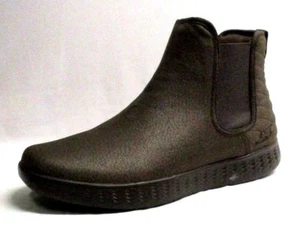 Skechers Women On-The-Go Glide Manhattan Ankle Boots, Chocolate. - Picture 1 of 10