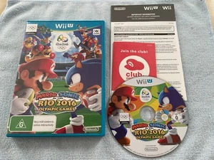 Mario & Sonic At The Rio 2016 Olympic Games (Nintendo Wii U) AUS PAL Complete - Picture 1 of 2