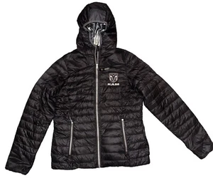 Chaqueta Dodge Ram Ligera Forrada con Capucha y Cremallera - Para Mujer Talla Mediana - Imagen 1 de 12