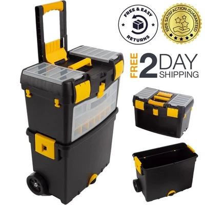 Caja De Herramientas Con Ruedas 24 Pulgadas Para Mecánico Electricista En Oferta Foto 1 de 4