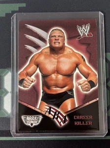 2002 Fleer WWE Royal Rumble - AKA Brock Lesnar #77 RC Rookie Card Career Killer - Bild 1 von 2