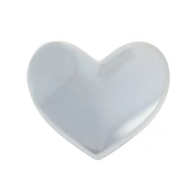 New Authentic Pandora Floating Heart Plate Petite Medium Sterling Silver 792120 - Image 1 of 4