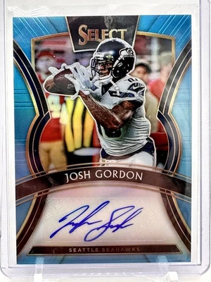 2019 Panini Select Football Josh Gordon Prizm SP-JG #2/35 - Image 1 of 4