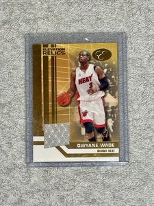 2007-08 Bowman Elevation Dwyane Wade #ER-DW Patch Relics Gold /179 - Bild 1 von 6