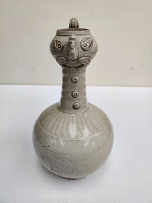 Chinese Carved 'Phoenix Head' Ewer - Image 1 of 4