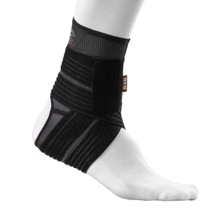 Manches de cheville avec support de compression (noir, moyen) - Photo 1/6