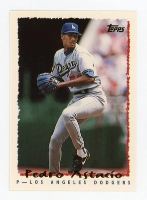 1995 Topps #589 Pedro Astacio - Image 1 of 2