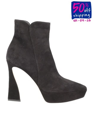 PVP €950 GIANVITO ROSSI Cuero Botines US10.5 UK7.5 EU40.5 Hecho en Italia Foto 1 de 4