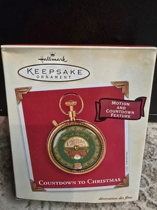 Hallmark Keepsake Ornament 2003 Pocket Watch “Countdown to Christmas” - Picture 1 of 1