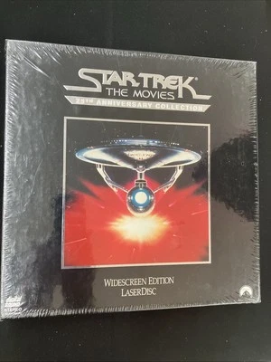 Star Trek The Movies 25th Anniversary Collection LV12954-7WS Laserdisc LD Sealed - Image 1 of 4