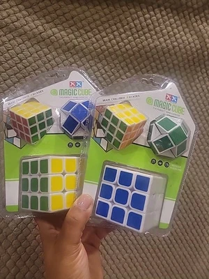 Magic Cube Double Blister The Perfect Mind Exercise 3 In 1 Two Pack - Image 1 of 4