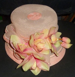 Brenda Waites Bolling Pink Hat - Picture 1 of 5