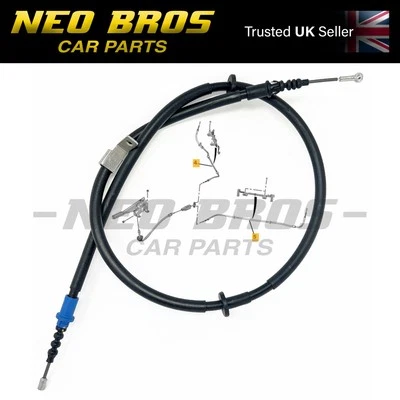 OE PEUGEOT EXPERT CITROEN DISPATCH 2017- REAR LH/RH HANDBRAKE CABLE 9821098580 - Image 1 of 4