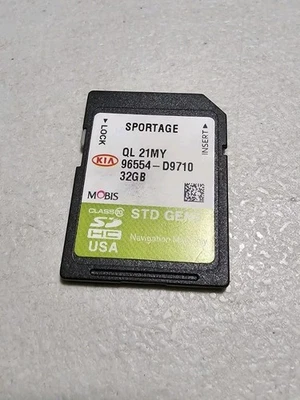 KIA SPORTAGE Map Navigation SD Card 96554 D9710 - Image 1 of 2