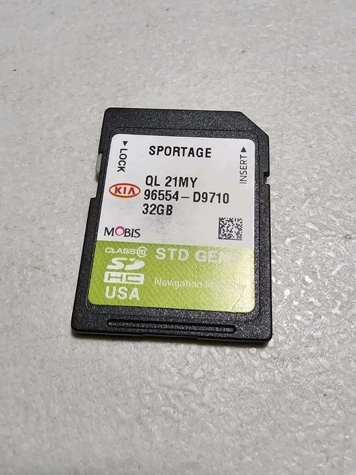 KIA SPORTAGE Map Navigation SD Card 96554 D9710 - Image 1 of 2