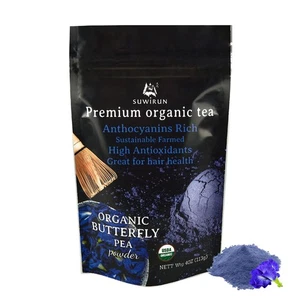 Suwirun Organic Butterfly Pea Powder 4oz – Natural Blue Tea & Superfood – Per... - Picture 1 of 8