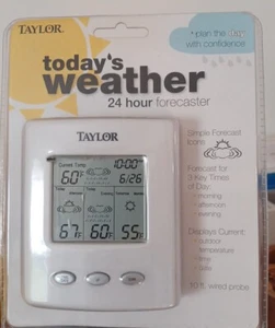 Brand New Taylor Today's Weather 24 Hour Forecaster 1380-21 - Picture 1 of 4