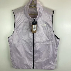 The North Face Vest Womens Full Zip Insulated Lavender Fog XL Sheer Lightweight - Bild 1 von 12