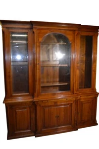 elegante grande libreria stile Impero epoca '900 in ciliegio massello - Picture 1 of 22