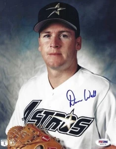 Autographed DONNIE WALL Houston Astros 8x10 Photo PSA/DNA Hologram - Picture 1 of 1