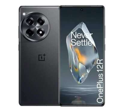 SMARTPHONE ONEPLUS 12R 5G CPH2609 256 Go DUAL SIM 6,78 POUCES GRIS FER AUCUN ... - Photo 1/4