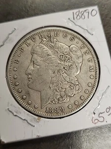 1889 O New Orleans Morgan 90% Silver Dollar $1 NICE DETAIL - Picture 1 of 4