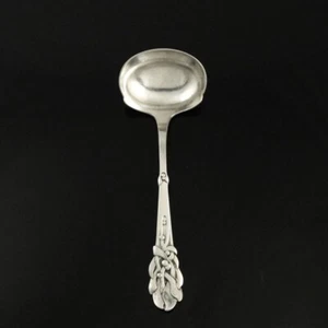 Heimbürger Silver Gravy Ladle 17,5 cm - Mistletoe / Mistelten - Picture 1 of 1