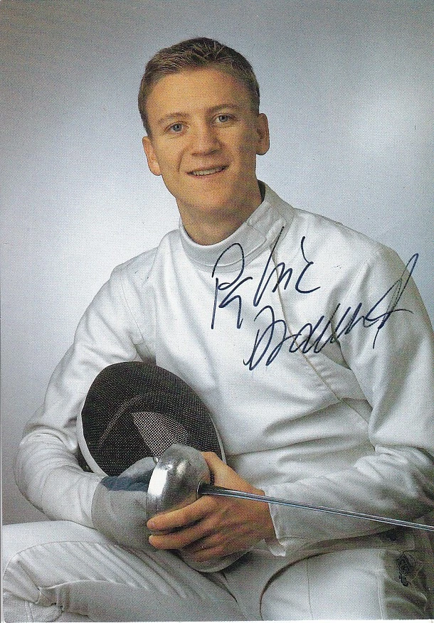 Patric DRAENERT - Deutschland, Bronze WM 1993 Fechten, Original-Autogramm! - Bild 1 von 1