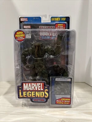 Cómic y tarjeta coleccionable Toy Biz Marvel Legends Series VIII 2004 Man-Thing sellada Foto 1 de 4